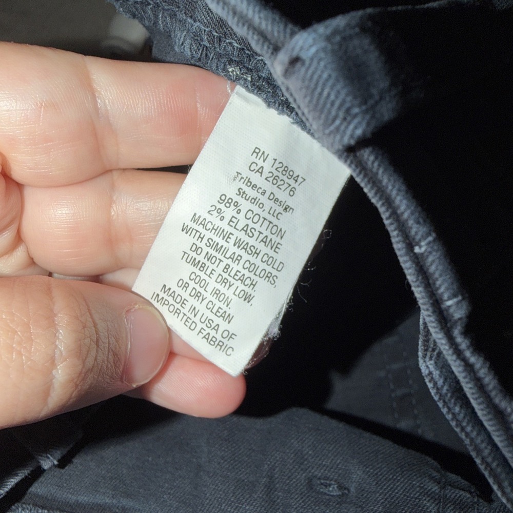 Nili Lotan Pants Womens Crop Military Twill Chino Zip Ankle Slim‎ Stretch USA 4 - Picture 5 of 8